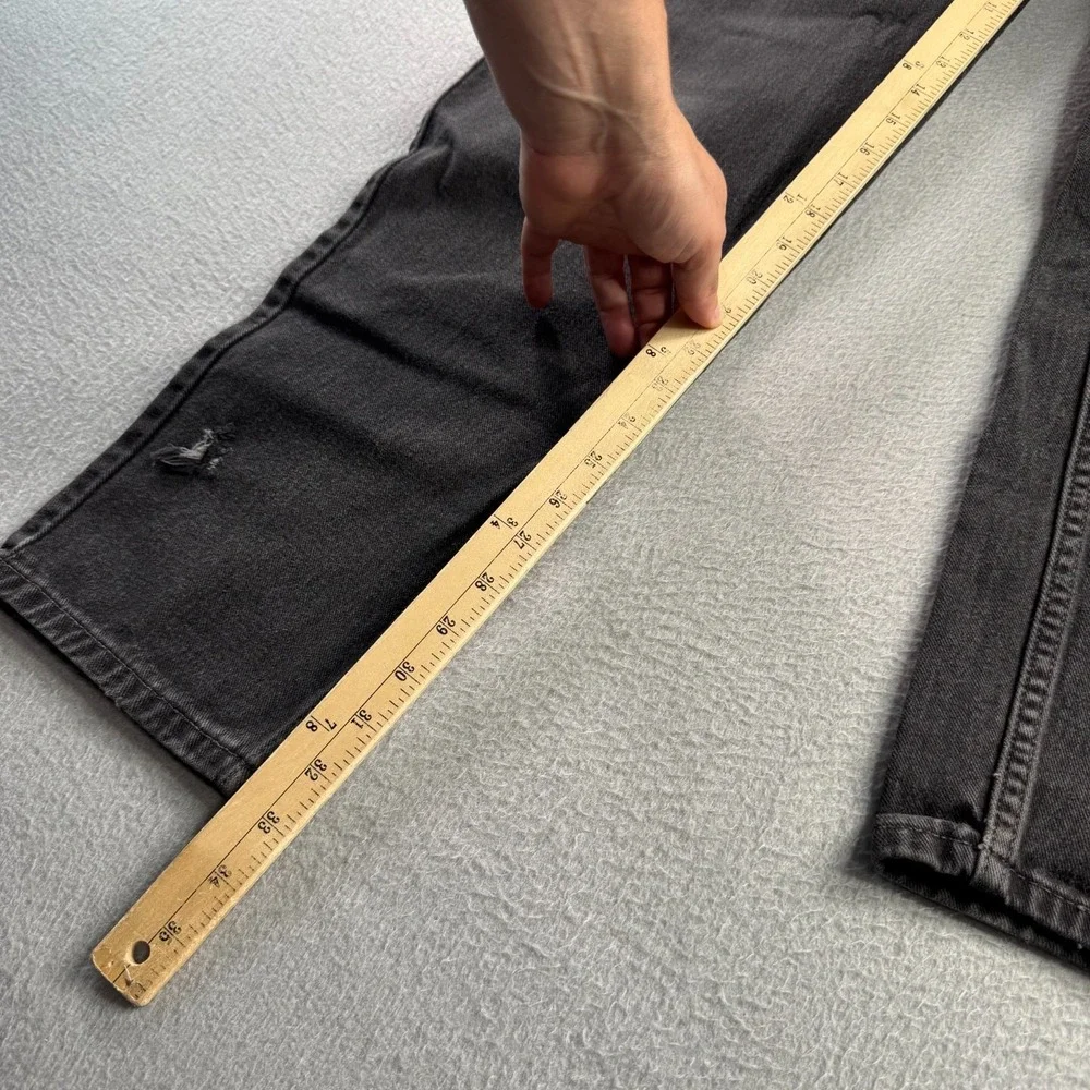 Vintage Levis Jeans Mens 32x34 (Fits 30x33 ) Black 560 Loose Tapered Y2K 2002